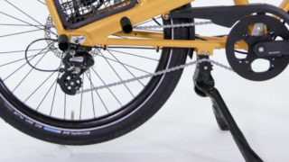 Vélo Jean Fourche béquille