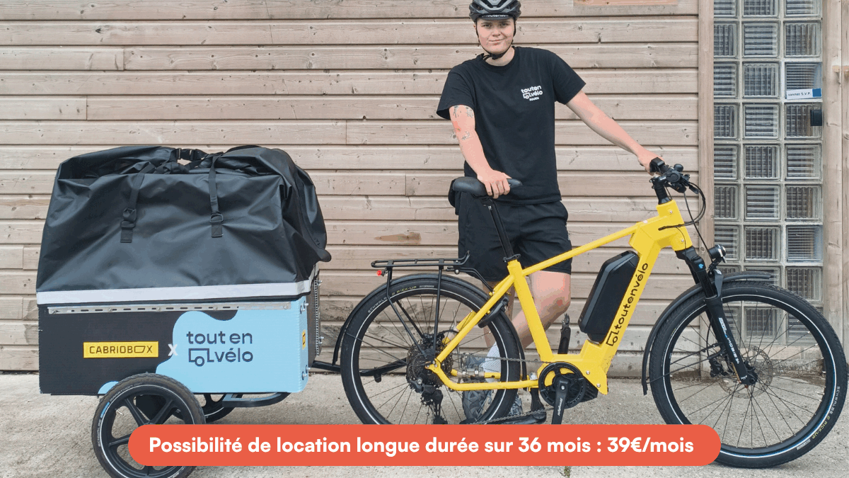 Location petite remorque vélo