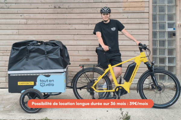 Location petite remorque vélo