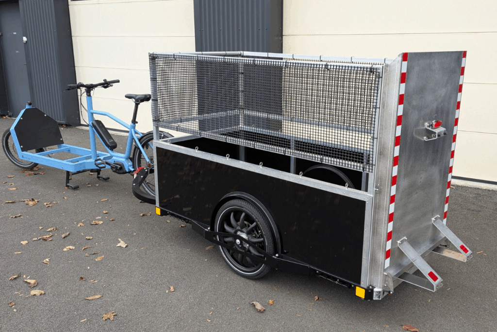 Remorque vélo freinée