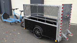 Remorque vélo freinée