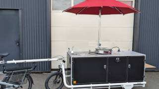 Remorque vélo street food