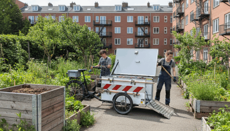 Triporteur parc et jardin