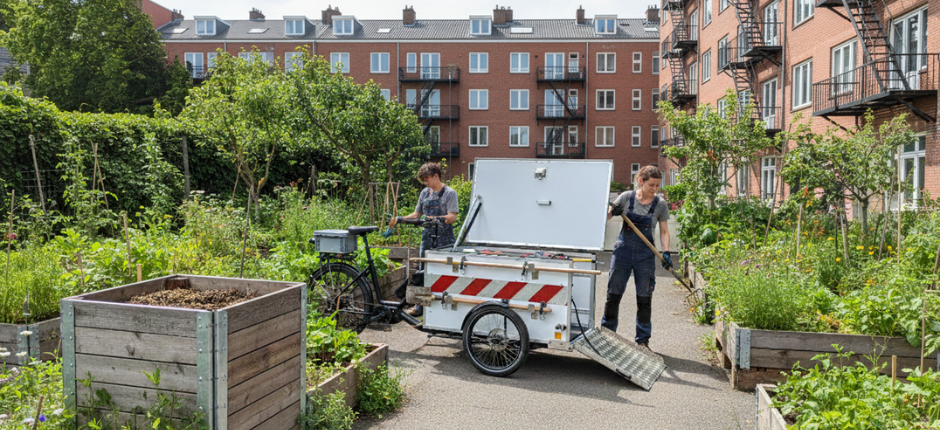 Triporteur parc et jardin