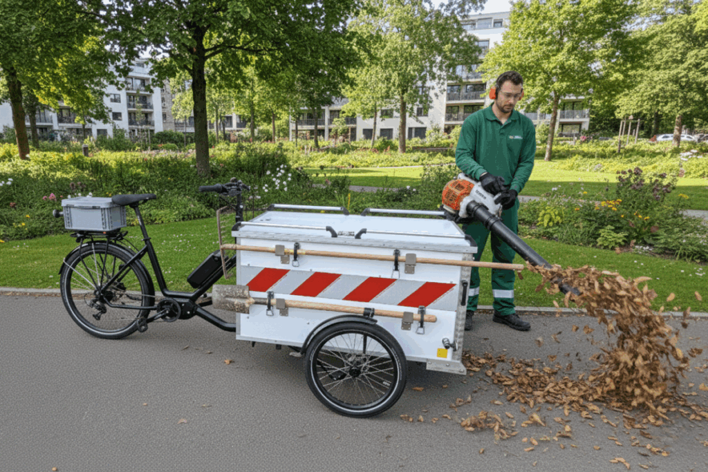 Triporteur parcs et jardins